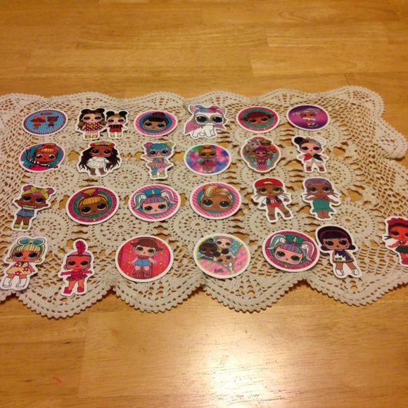 L.O.L. stickers for cellphones, laptop, lockers, crafts, scra… - Picture 1 of 5